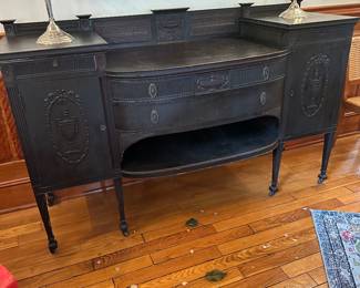 #44 - $480 - Vintage buffet 73wx25dx49t

