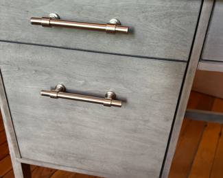 #55 - $180 - Grey desk 48wx24dx31t
