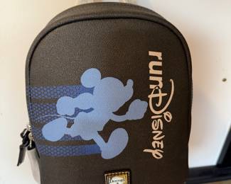 #128- $200-Bourkey Bourke Loungefly Disney Parks Run mini backpack - Brand New 