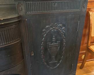 #44 - $480 - Vintage buffet 73wx25dx49t