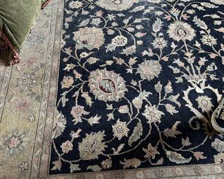 #16 - $150 - Area rug black and white 8.9x12.2