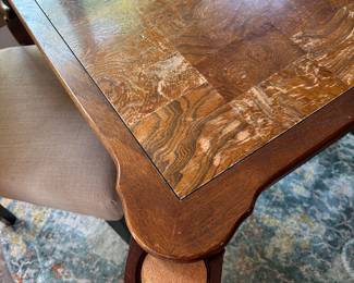 #32 - $250 - Game table by Heckman Grand rapids MI 34x34x30t
