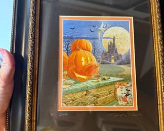 148- $100 - David E.Doss Disney  Halloween 