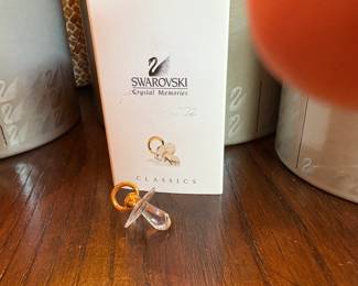 #159 - Swarovski Pacifier in original box $20