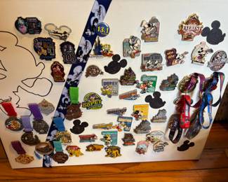 #155 Disney Marathon & More Pin Board  $200