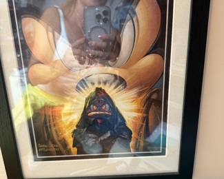 #136 - $100- Disney Parks Greg mccullough Mickey Wan Vs.Duck Maul  - 