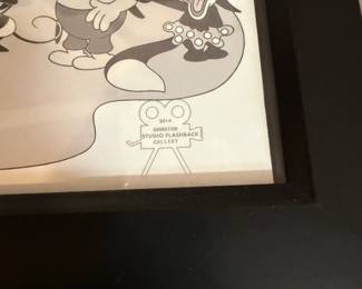#125- $100 -2014 Animation print Oswald the lucky rabbit
