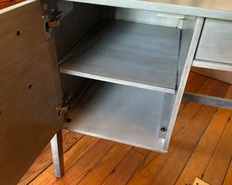 #55 - $180 - Grey desk 48wx24dx31t