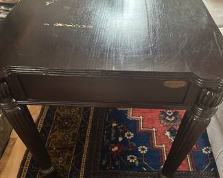 #99 - $120 - Dark brown desk 47wx23dx30t
