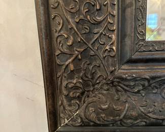 #45 - $130 - Vintage scroll mirror 42wx52w