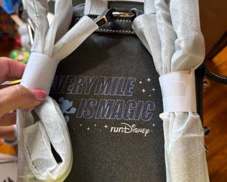 #128- $200-Bourkey Bourke Loungefly Disney Parks Run mini backpack - Brand New 