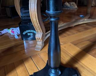 #70 - $54 - Mosaic glass top side table 20round 25t
