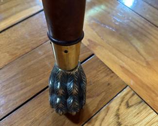 #82 - $400 - Lane furniture Drafting - artist table with caster feet 42wx28dx