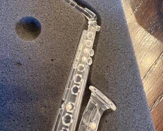 #160 - Swarovski Saxophone in original packaging $
