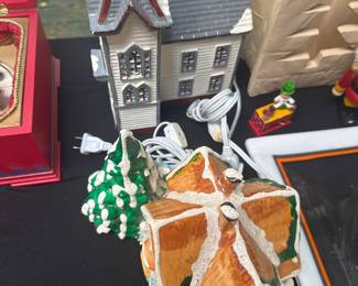 Christmas decor, villages