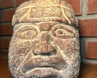 Olmec Head Statue