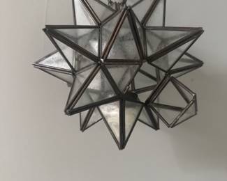 Moravian star glass