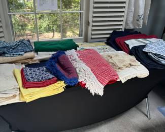Linens, placemats, and more