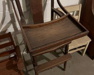 Vintage high chair