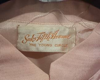 Vintage Saks Fifth Avenue jacket and matching dress