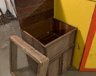 Wooden storage