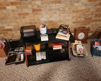 TV Stand and Stereo Reciever