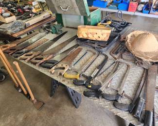 Saws and Sledge Hammers