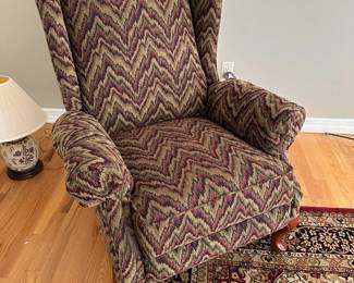 Reclining Wing Chair