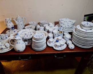 Big Collection Of Royal Copenhagen Denmark