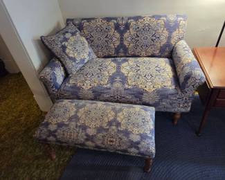 Love Seat, Recliner, And 2 End Tables