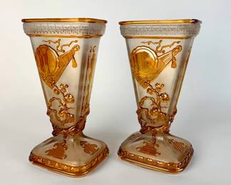 SignedBaccaratVases