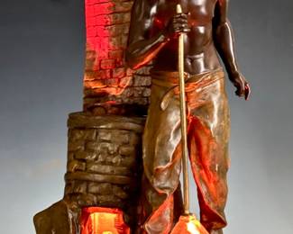 RareGlassBlowerLamp