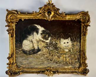 PoelaertCatPainting