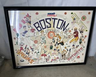 Jerry Panarelli Boston Sports illustration