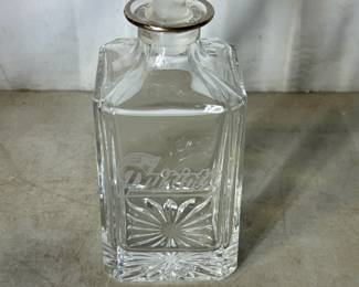 Crystal Patriots decanter