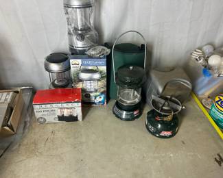 Camping light lot