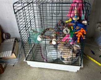 Table top birdcage