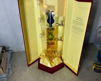 Ornate tequila dispenser