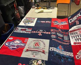 Red Sox champion blanket