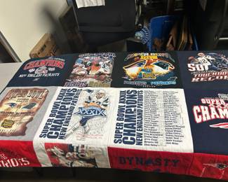 NE Patriots Super Bowl blanket