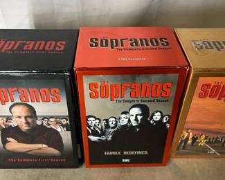 Sopranos VHS box sets