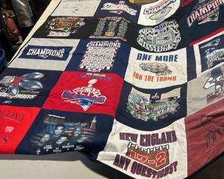 Patriots blanket