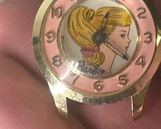 Barbie watch face
