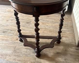 Half Moon Console table. $50