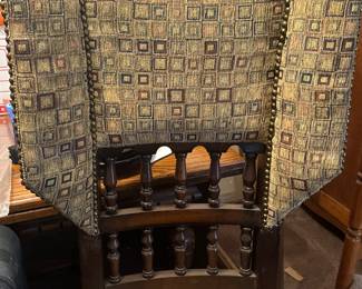 Unique Upholstered chair- $75