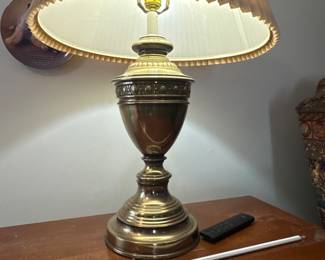 Vintage Brass Table Lamp $25