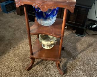Small two tiered End table $20
