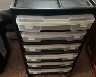 6 tier scrap book cart $15