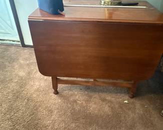 Drop leaf dining table $100