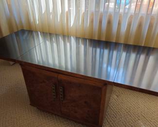 $40  Black top fold out cabinet  #2